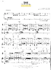 scarica la spartito per fisarmonica She (Du Film : Notting Hill) (Slow) in formato PDF