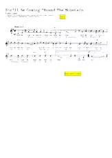 scarica la spartito per fisarmonica She'll be coming 'round the mountain (Marche) in formato PDF