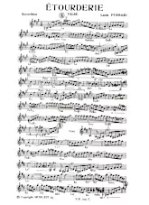 download the accordion score Etourderie (Valse) in PDF format