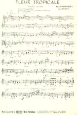 download the accordion score Fleur tropicale (Boléro-Rumba) in PDF format