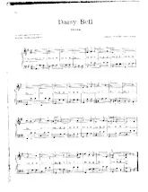 scarica la spartito per fisarmonica Daisy Bell (Arrangement pour accordéon de Mario Mascarenhas) (Valse) in formato PDF
