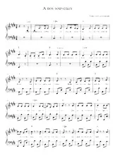 download the accordion score A nos souvenirs in PDF format