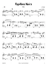 descargar la partitura para acordeón Papillons Noirs (Valse) en formato PDF