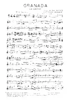 scarica la spartito per fisarmonica Granada (La sardine) (Arrangement de Francis Salabert) (Paso doble) in formato PDF
