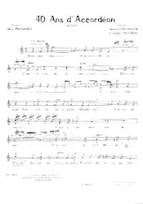 download the accordion score 40 ans d'accordéon (Marche) in PDF format