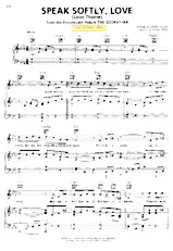 descargar la partitura para acordeón Speak softly Love (Du Film : The Godfather) (Chant : Andy Williams) (Slow) en formato PDF