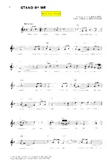 télécharger la partition d'accordéon Stand by me (Chant : Ben E King) (Rumba) au format PDF