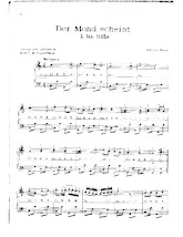 scarica la spartito per fisarmonica Der Mond scheint (A lua brilha) (La lune brille) (Arrangement pour accordéon de Mario Mascarenhas) (Folklore Russe) in formato PDF