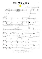 scarica la spartito per fisarmonica Sun and moon (Du Film : Miss Saigon) (Slow) in formato PDF