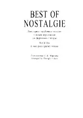 télécharger la partition d'accordéon Best Of Nostalgie (Mélodies populaires dans une élaboration facile) (World Hits) (Arrangement : Georgiy Firtich)  (Piano-Guitare) au format PDF