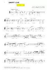 scarica la spartito per fisarmonica Sweet love (Chant : Anita Baker) (Slow) in formato PDF