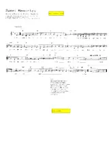 scarica la spartito per fisarmonica Sweet memories (Chant : Roy Orbison) (Slow) in formato PDF