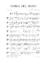 download the accordion score Samba del mono in PDF format