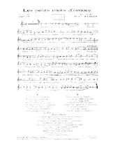 download the accordion score Les petits mots d'Amour in PDF format
