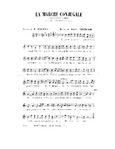 download the accordion score La marche conjugale in PDF format