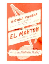 download the accordion score Gitana Morena (Arrangement : L Gruny) (Orchestration) (Paso Doble) in PDF format