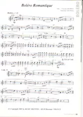 descargar la partitura para acordeón Boléro Romantique en formato PDF