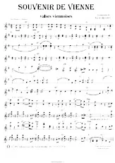download the accordion score Souvenir de Vienne (Arrangement de Patrick Messifet) (Pot Pourri de Valses Viennoises) in PDF format