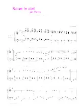 download the accordion score Sous le ciel de Paris (Chant : Edith Piaf / Jacqueline François / Juliette Gréco / Jacques Hélian) (Valse) in PDF format