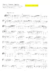 descargar la partitura para acordeón Sweet sweet smile (Interprètes : The Carpenters) (Quickstep Linedance) en formato PDF