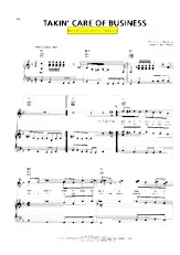 download the accordion score Takin' care of business (Interprètes : Bachman Turner Overdrive) (Classic Rock) in PDF format
