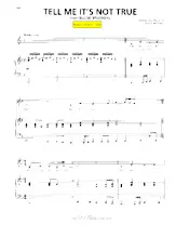 descargar la partitura para acordeón Tell me it's not true (Du Film : Blood Brothers) (Chant : Barbara Dickson) (Slow) en formato PDF