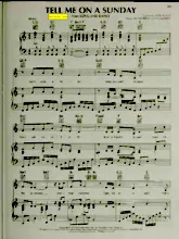 télécharger la partition d'accordéon Tell me on a sunday (Du Film : Song and dance) (Chant : Marti Webb) (Slow) au format PDF