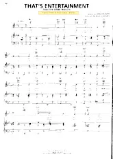 télécharger la partition d'accordéon That's entertainment (Du Film : Band wagon) (Chant : Nanette Fabray & Fred Astaire) (Fox-Trot) au format PDF
