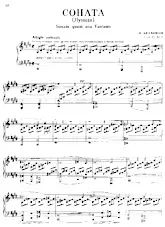 scarica la spartito per fisarmonica Moonlight Sonata (Piano) in formato PDF
