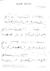 descargar la partitura para acordeón Besame Mucho (Rumba Boléro) en formato PDF