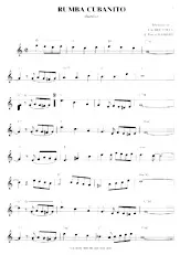 scarica la spartito per fisarmonica Rumba Cubanito in formato PDF