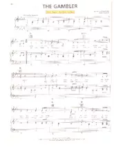 télécharger la partition d'accordéon The Gambler (Chant : Kenny Rogers) (Quickstep Linedance) au format PDF