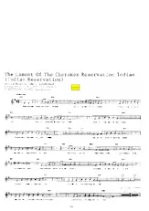 scarica la spartito per fisarmonica The lament of the Cherokee Reservation Indian (Indian Reservation) (Slow Fox-Trot) in formato PDF