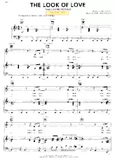 descargar la partitura para acordeón The look of love (Du Film : Casino Royale) (Chant : Diana Krall) (Slow) en formato PDF