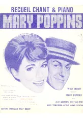 descargar la partitura para acordeón Recueil Chant et Piano : Mary Poppins (6 Titres) en formato PDF