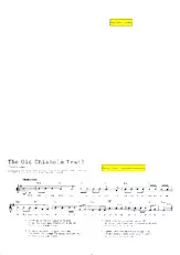 télécharger la partition d'accordéon The old Chisholm trail (Chant : Randy Travis) (Quickstep Linedance) au format PDF