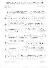 télécharger la partition d'accordéon Viens danser dans ma guinguette (Fox-Trot) au format PDF