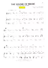 scarica la spartito per fisarmonica The sound of music theme (Chant : Patti Page) (Slow) in formato PDF