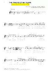 descargar la partitura para acordeón The tracks of my tears (Chant : Smokey Robinson & The Miracles) (Rumba) en formato PDF