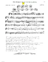 scarica la spartito per fisarmonica The worst that could happen (Slow) in formato PDF