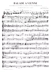 télécharger la partition d'accordéon Balade à Vienne (Pot Pourri de célèbres Valses Viennoises) au format PDF