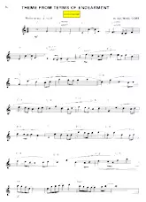 télécharger la partition d'accordéon Theme from Terms of Endearment (Ballade Instrumentale) au format PDF