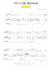 télécharger la partition d'accordéon This is the moment (Du Film : Jekyll & Hyde) (Chant : Anthony Warlow) (Slow) au format PDF