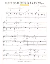download the accordion score Three cigarettes in an ashtray (Chant : Patsy Cline) (Valse Boston) in PDF format