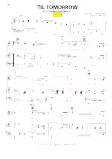télécharger la partition d'accordéon 'Til tomorrow (Du Film : Fiorello) (Valse Boston) au format PDF