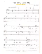 télécharger la partition d'accordéon Till you love me (Chant : Reba McEntire) (Valse Boston) au format PDF