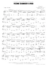 download the accordion score Viens danser à Rio (Samba) in PDF format
