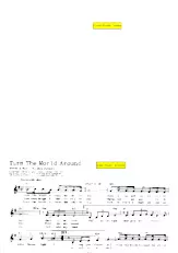 télécharger la partition d'accordéon Turn the world around (Chant : Eddy Arnold) (Slow Rock) au format PDF