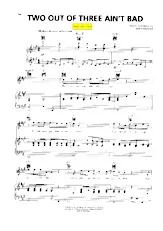 descargar la partitura para acordeón Two out of three ain't bad (Interprètes : Meat Loaf) (Slow) en formato PDF