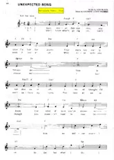 descargar la partitura para acordeón Unexpected song (Chant : Bernadette Peters) (Slow) en formato PDF